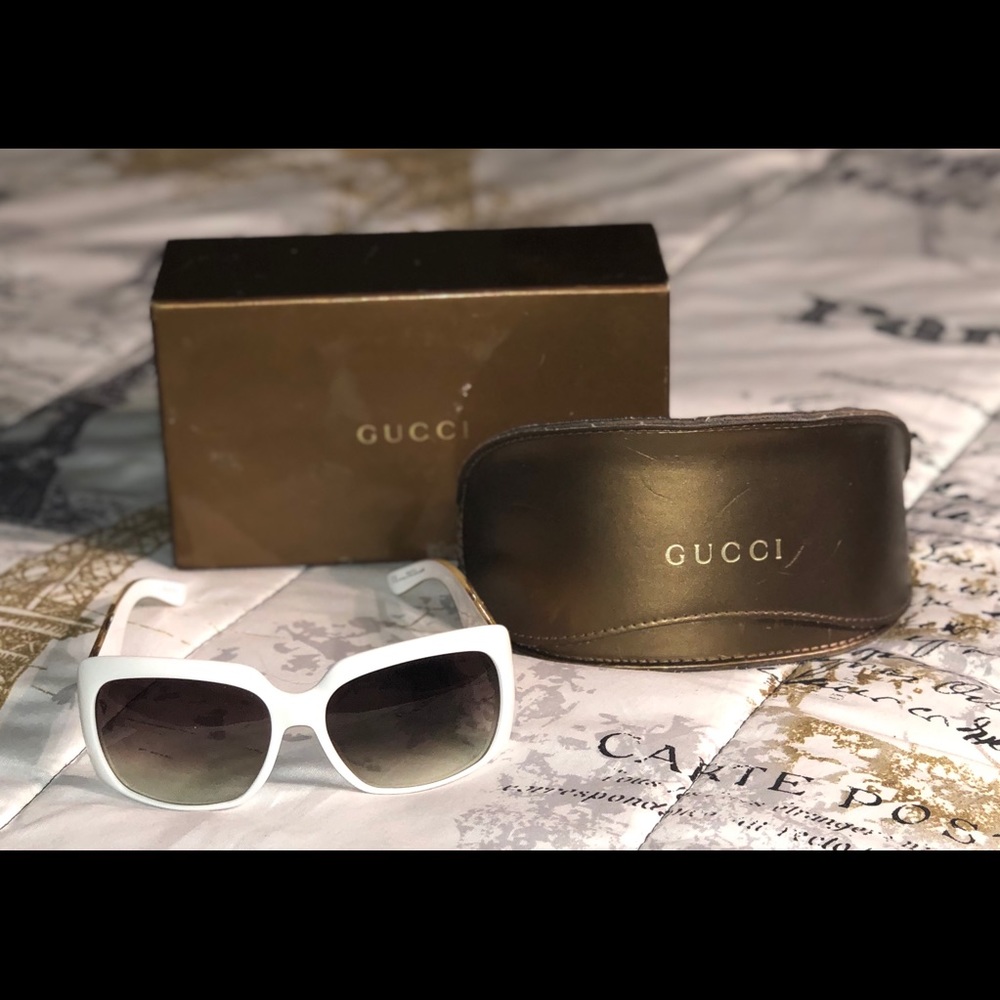 Gucci GG 3062/S Sunglasses (White) 100% Authenic